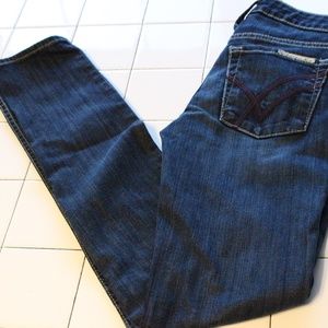 WILLIAM RAST JERRI ULTRASKINNY JEAN SIZE 25X33-1/2